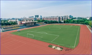 四川城市学院运动场图片